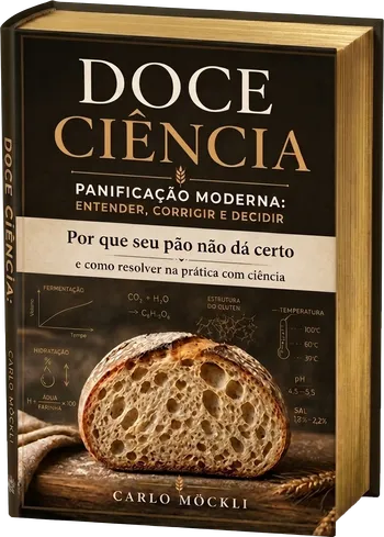 Capa do livro Doce Ciência Panificação Moderna
